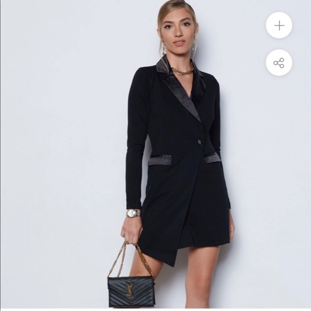 blazer mini dress ⚡️